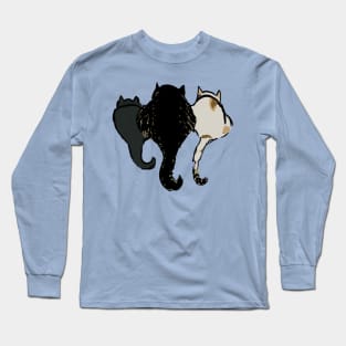 Cat butts Long Sleeve T-Shirt